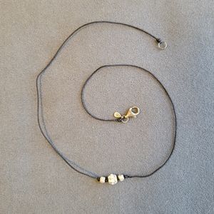 Silpada Cubic Zirconia "Crystal Ball" necklace